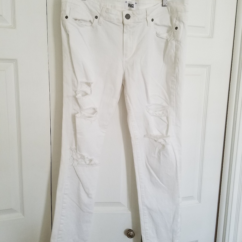 Paige white jeans